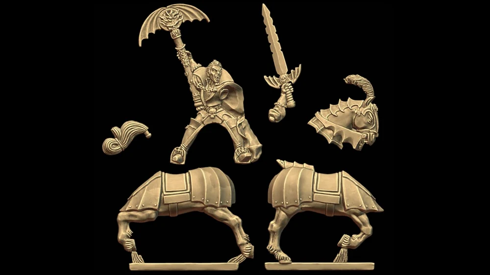 Mannfred Bonus (Warhammer) STL model for 3D printing