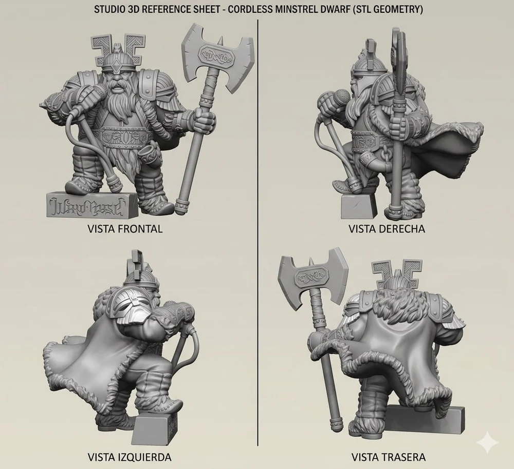 Wind Rose (Fantasy) STL model for 3D printing