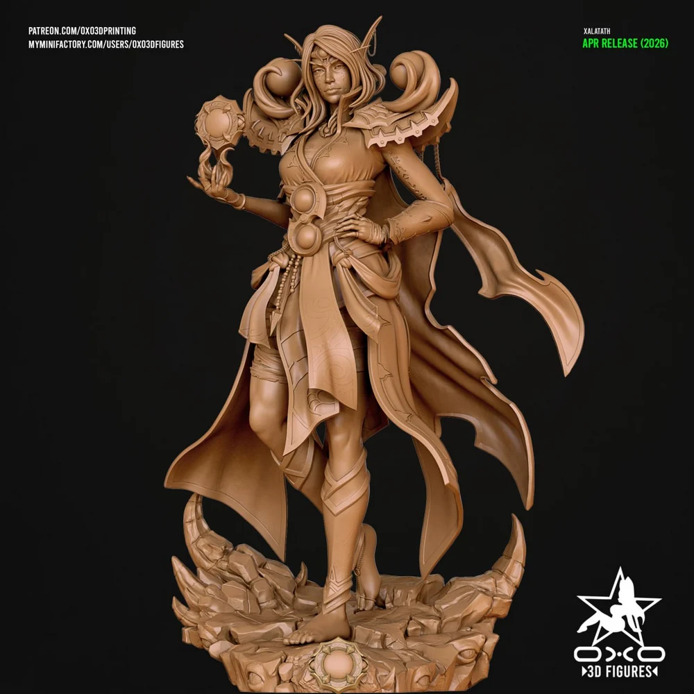 Xal’atath (World of Warcraft) STL model for 3D printing