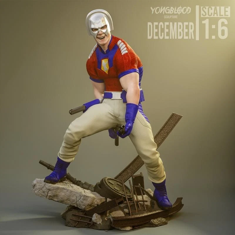 Peacemaker (DC Comics) STL model for 3D printing