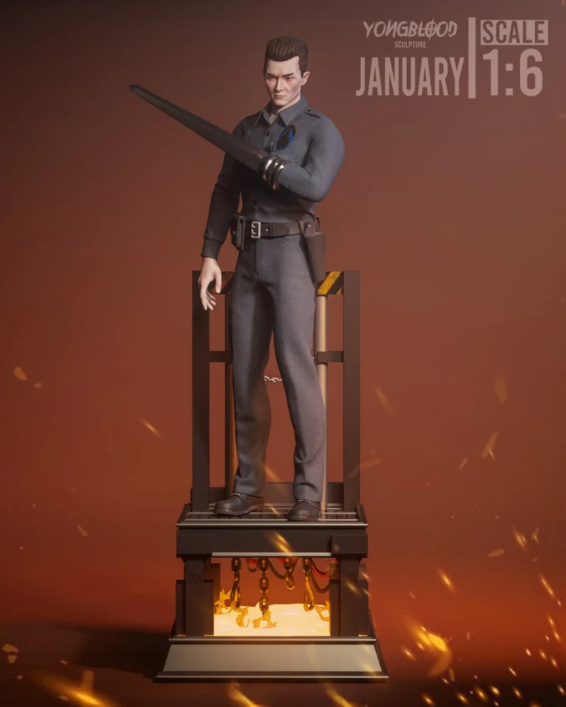 T-1000 Liquid Terminator (Terminator) STL model for 3D printing