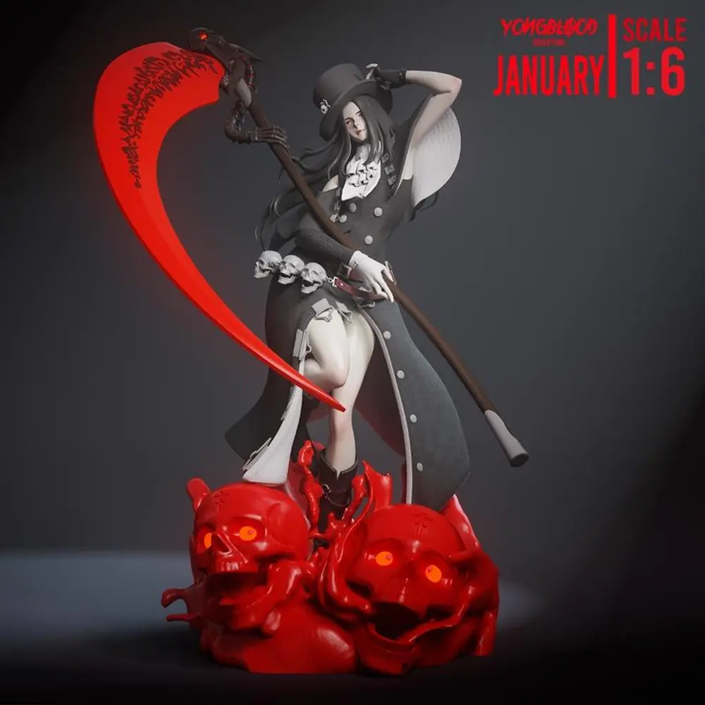 Testament (Guilty Gear) STL model for 3D printing