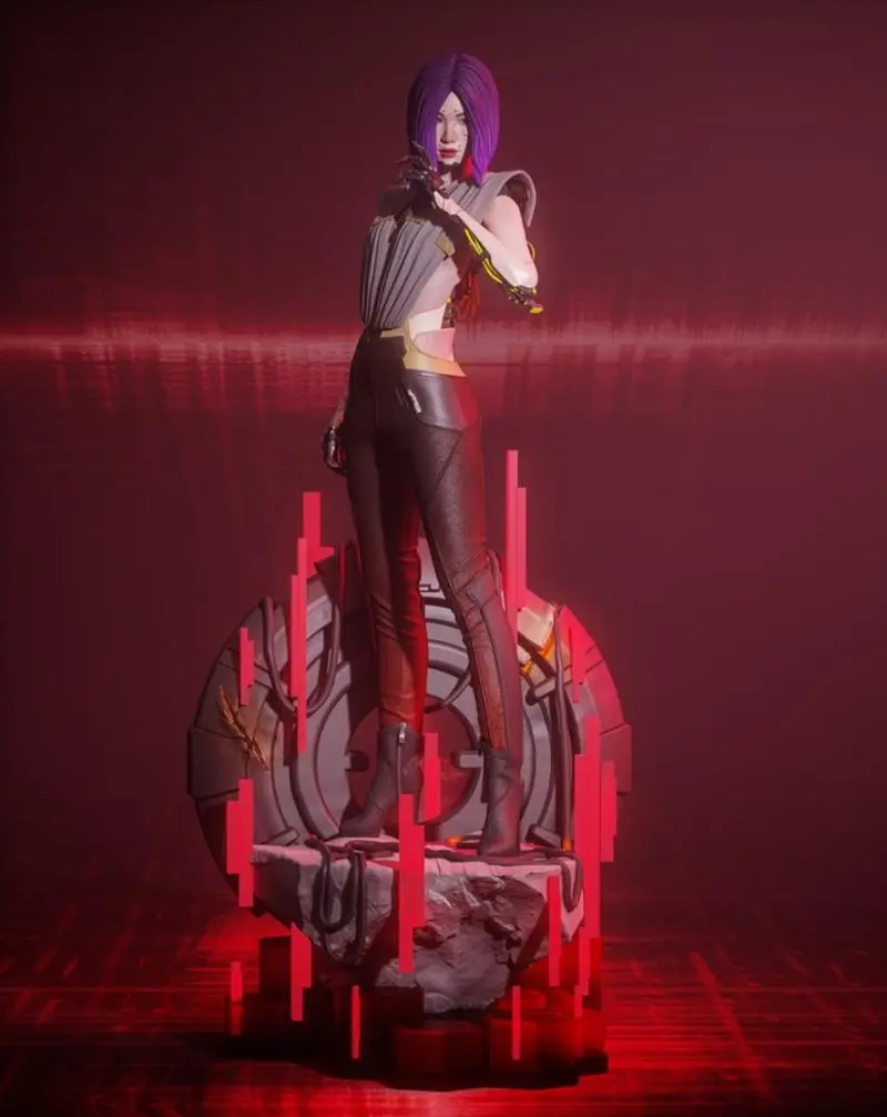 Songbird (Cyberpunk 2077) STL model for 3D printing