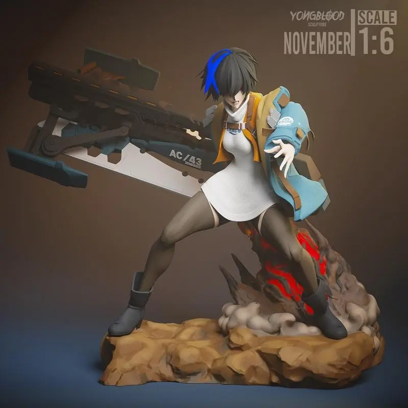 Unika (Original Character) STL model for 3D printing