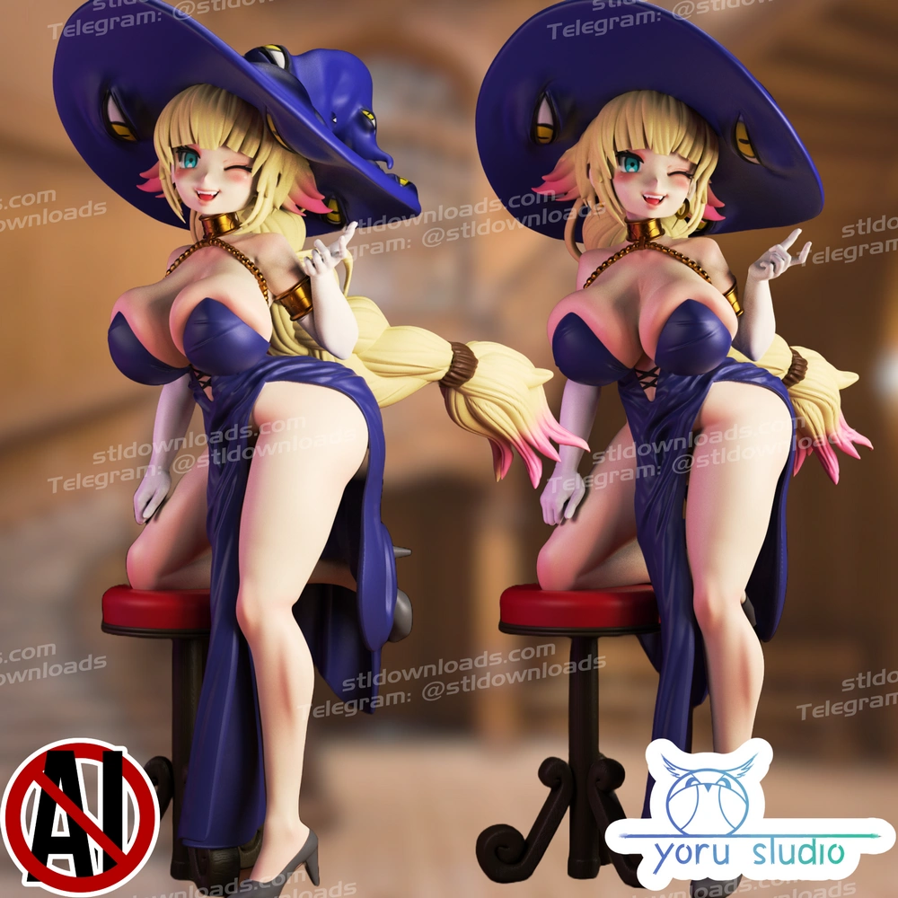 Great Mage Demia (Fantasy) STL model for 3D printing