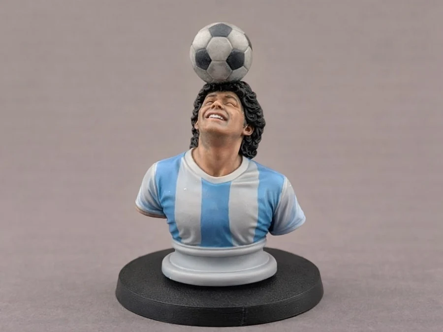 Young Diego Maradona – Football 3D printable STL model