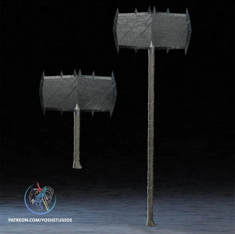 Absolute Batman Axe – DC Comics 3D printable STL model