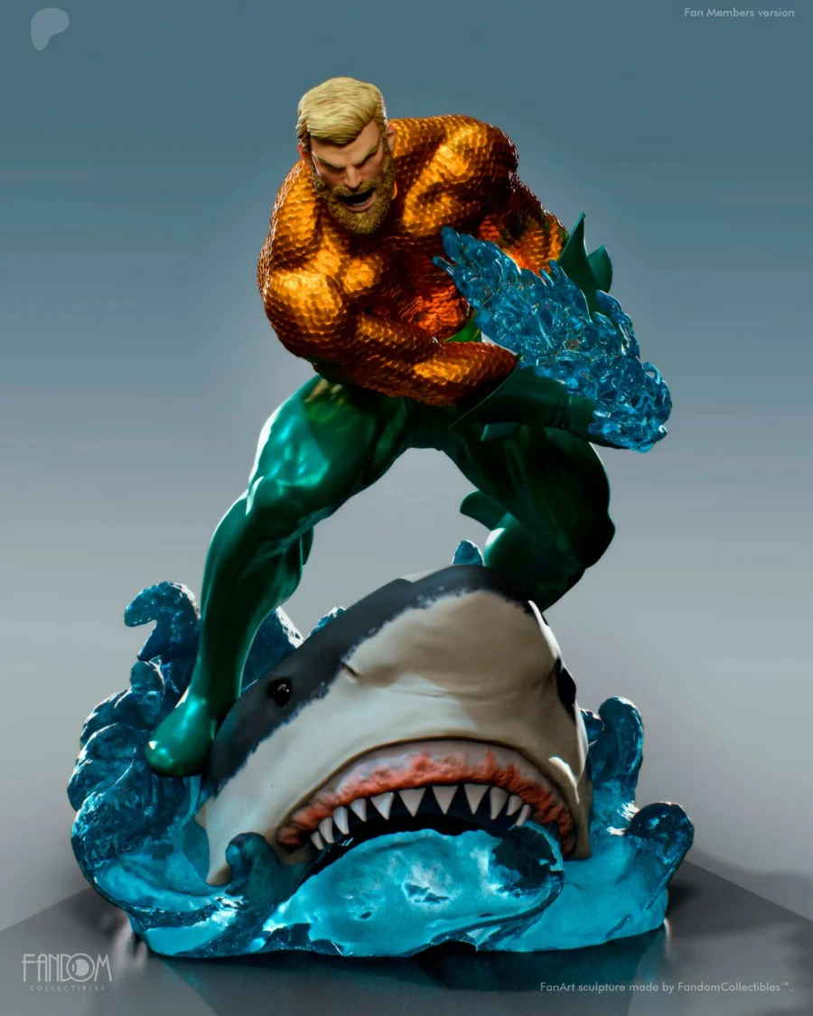 Aquaman – DC Comics 3D printable STL model