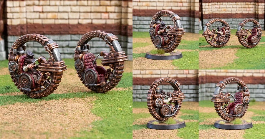Archanical Monowheel 3D printable STL model