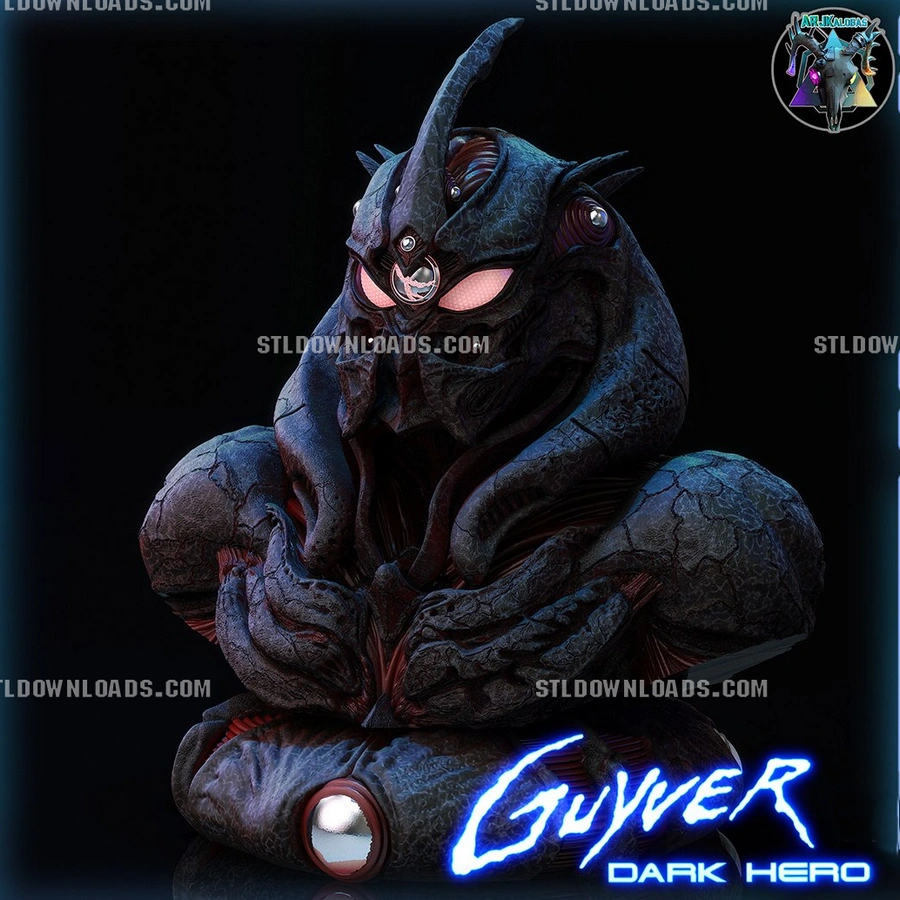 Guyver Zoanoid Bust – Guyver 3D printable STL model