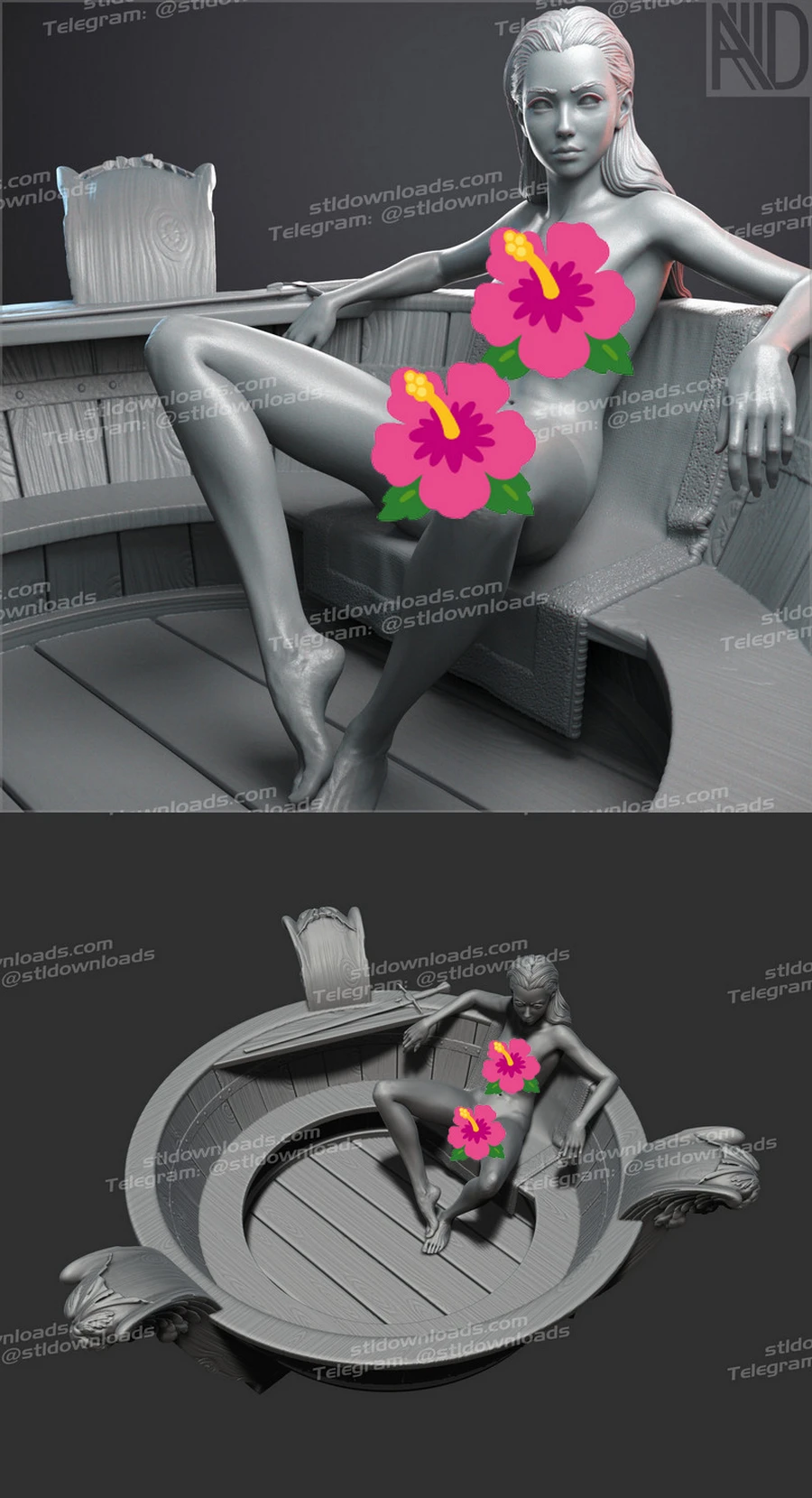 Aronon Trifle Bowl – Original Character 3D printable STL model