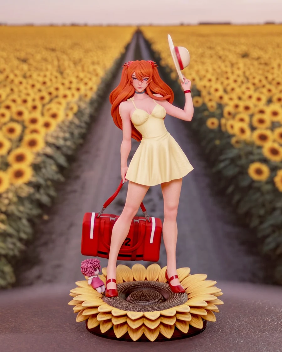 Asuka – Evangelion 3D printable STL model
