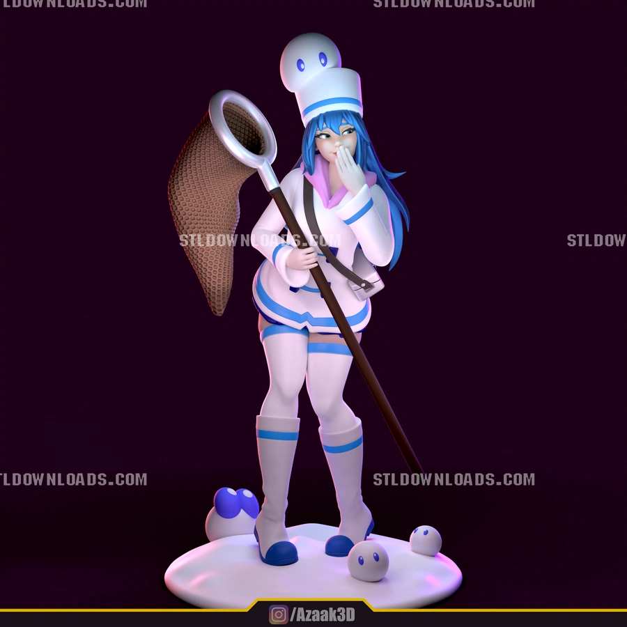 Aqua Winter – KonoSuba 3D printable STL model