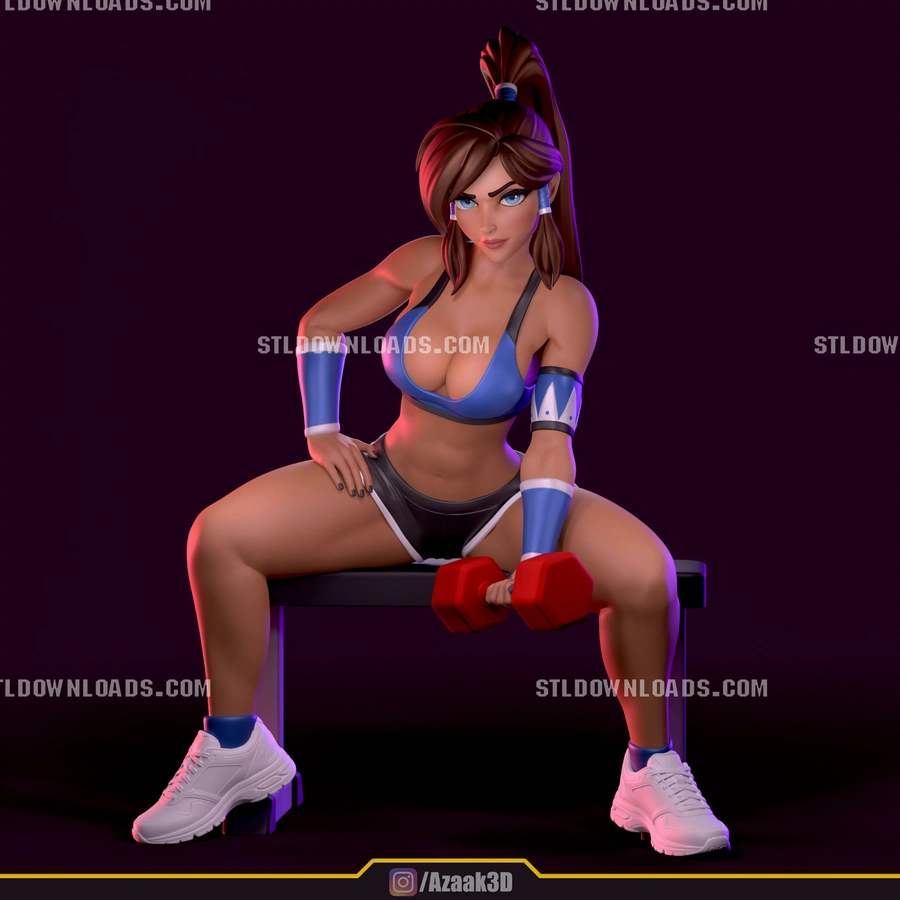 Korra Sport – The Legend of Korra 3D printable STL model