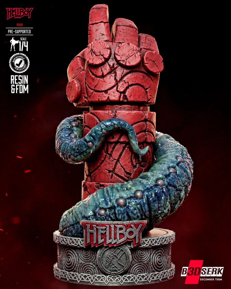 Right Hand of Doom – Hellboy 3D printable STL model