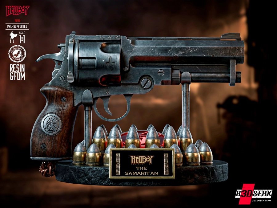 Samaritana Hellboy Bust – Hellboy 3D printable STL model