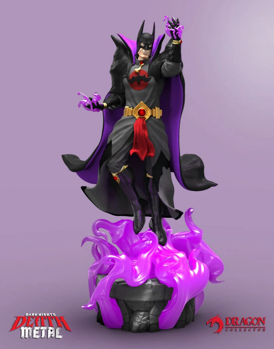 Bat Mage - DC Comics 3D printable STL model