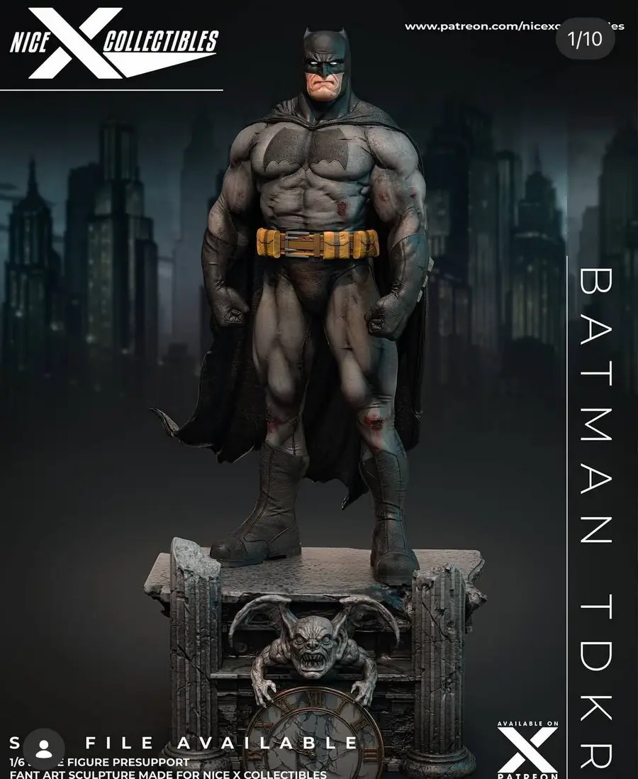 Batman Dark Knight Returns – DC Comics 3D printable STL model