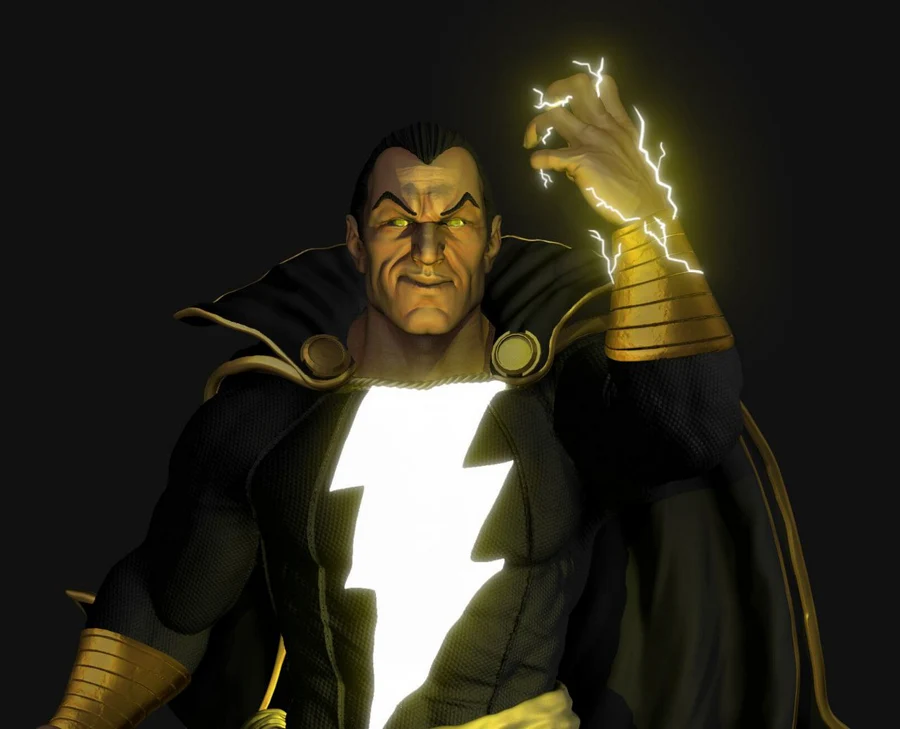 Black Adam Bust – DC Comics 3D printable STL model