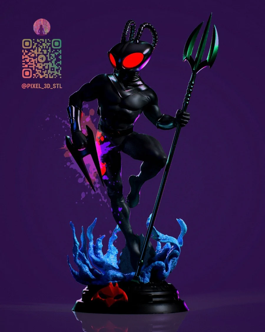 Aquaman King of Atlantis – DC Comics 3D printable STL model