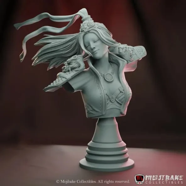 Blades of Harmony Peaceful Warrior Princess 3D printable STL model