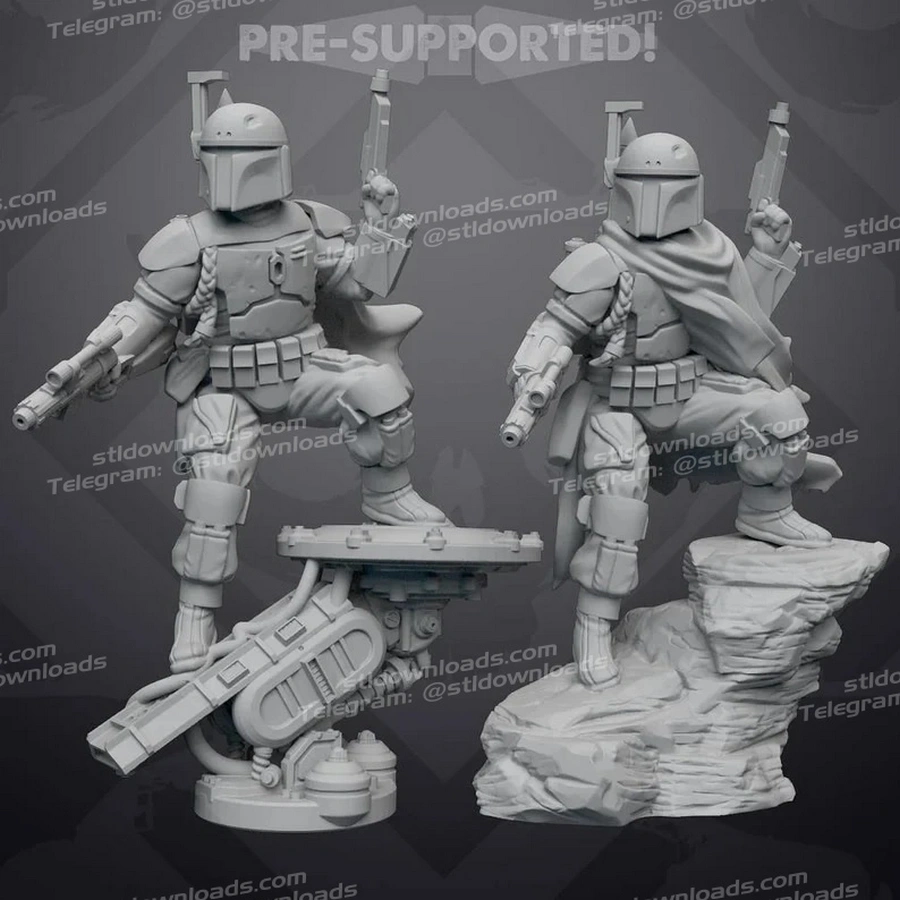 Boba Fett – Star Wars 3D printable STL model