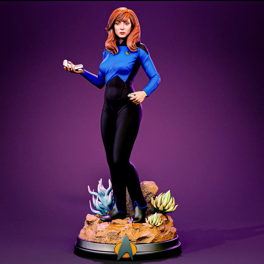 Beverly Crusher – Star Trek 3D printable STL model