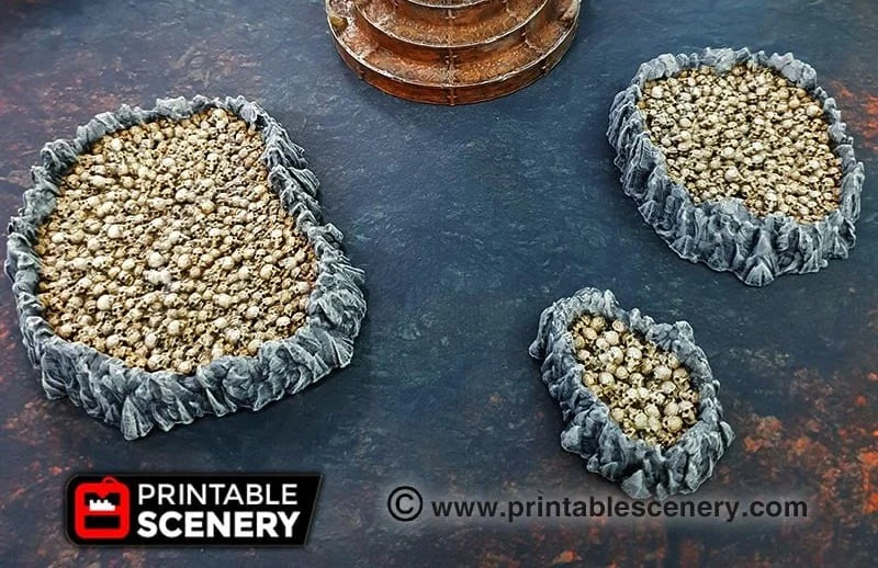 Burbling Pits 3D printable STL model