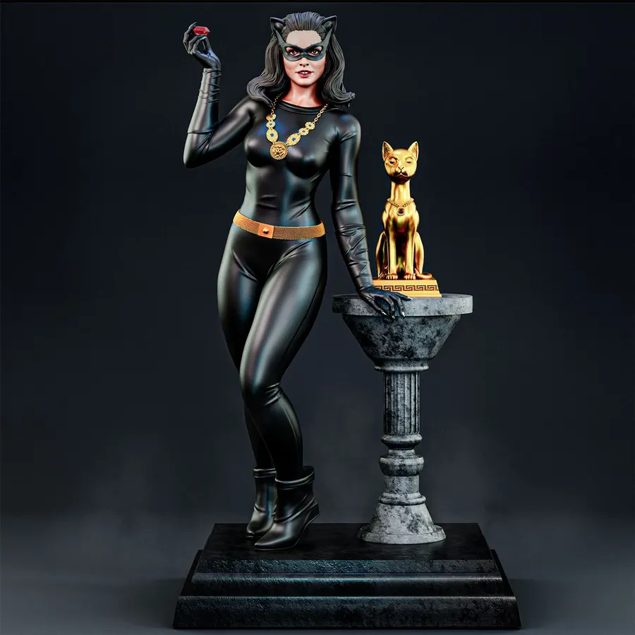 Catwoman – DC Comics 3D printable STL model