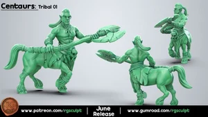 Centaur 3D printable STL model