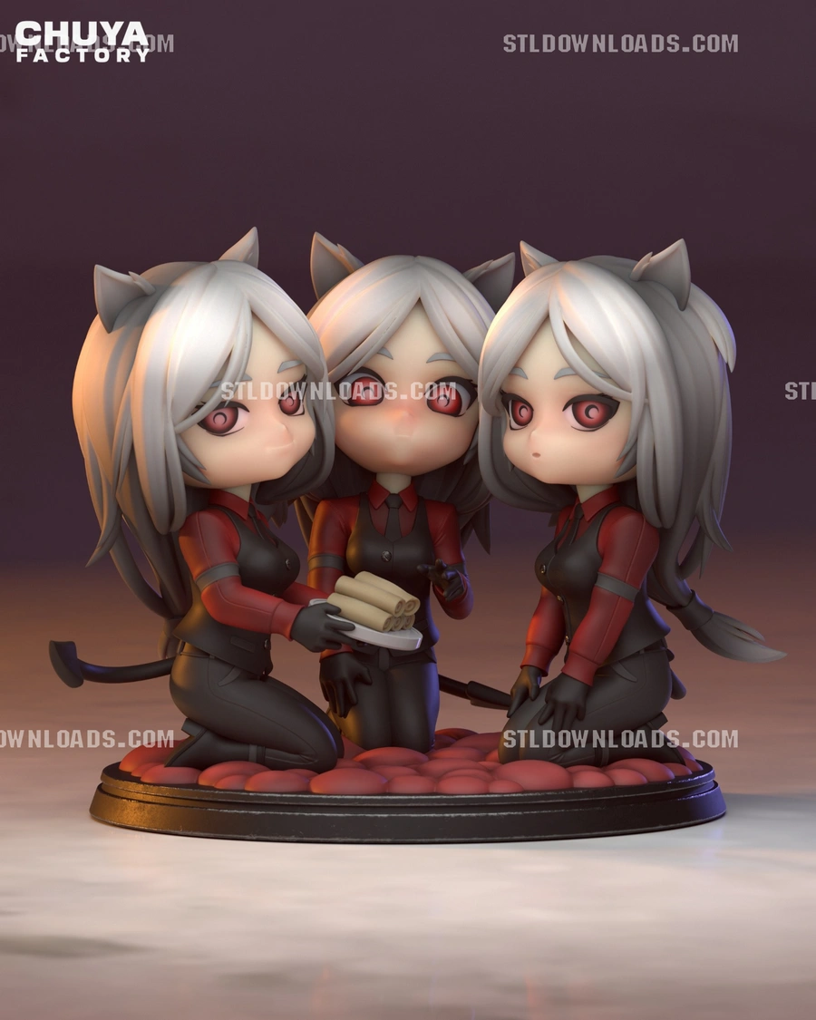 Cerberus – Helltaker 3D printable STL model