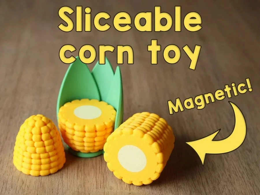 Corn Toy 3D printable STL model