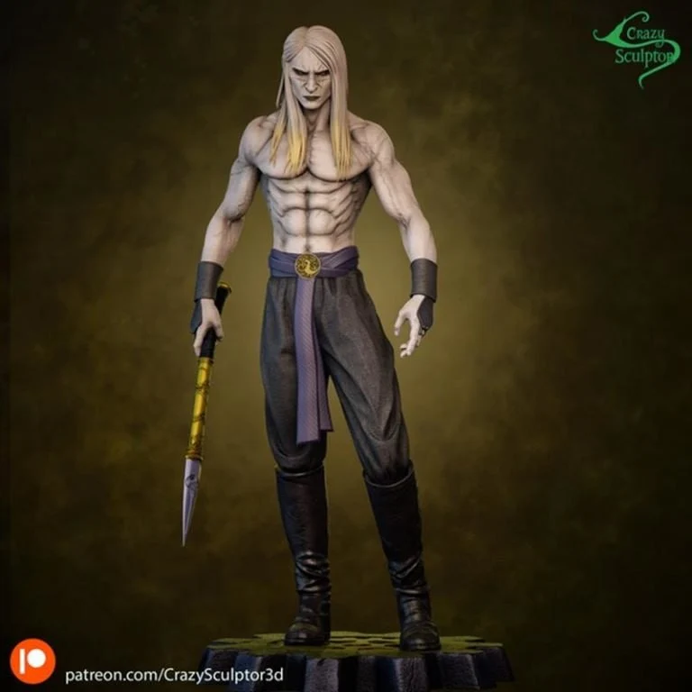Nuada Silverlance – Hellboy 3D printable STL model