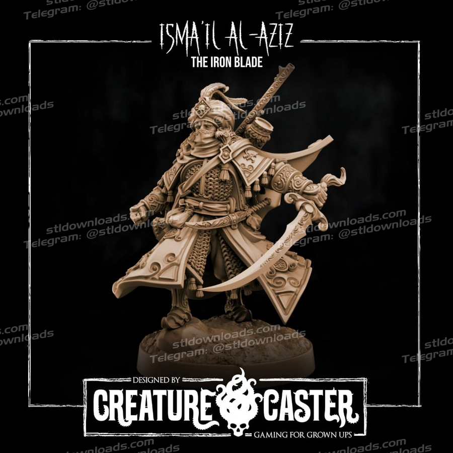 Ismail Al-Aziz Crusader – Historical 3D printable STL model