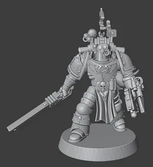 Cruciata Apothecarius – Warhammer 40K 3D printable STL model