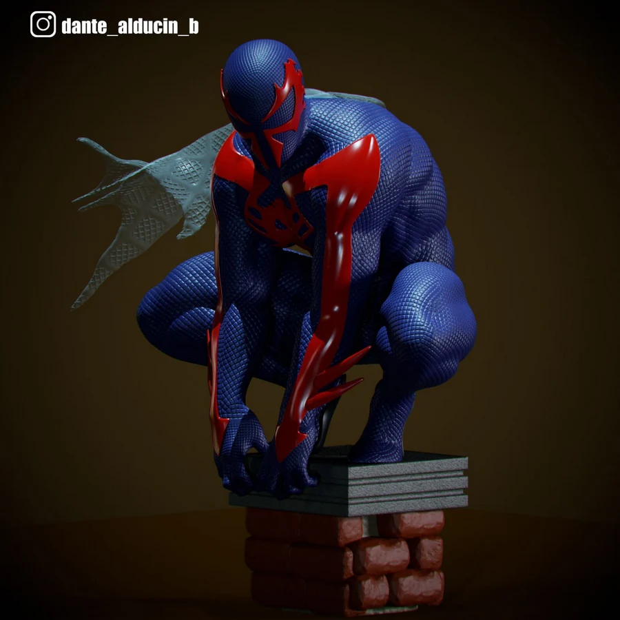 Spider-Man 2099 - Marvel 3D printable STL model