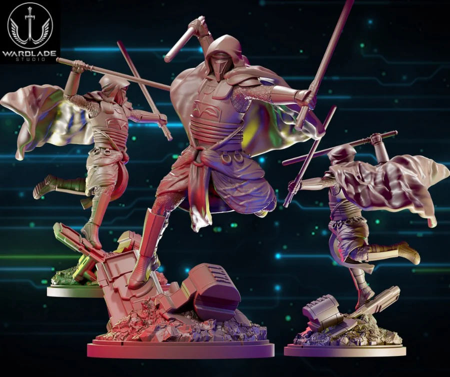 Darth Revan – Star Wars 3D printable STL model