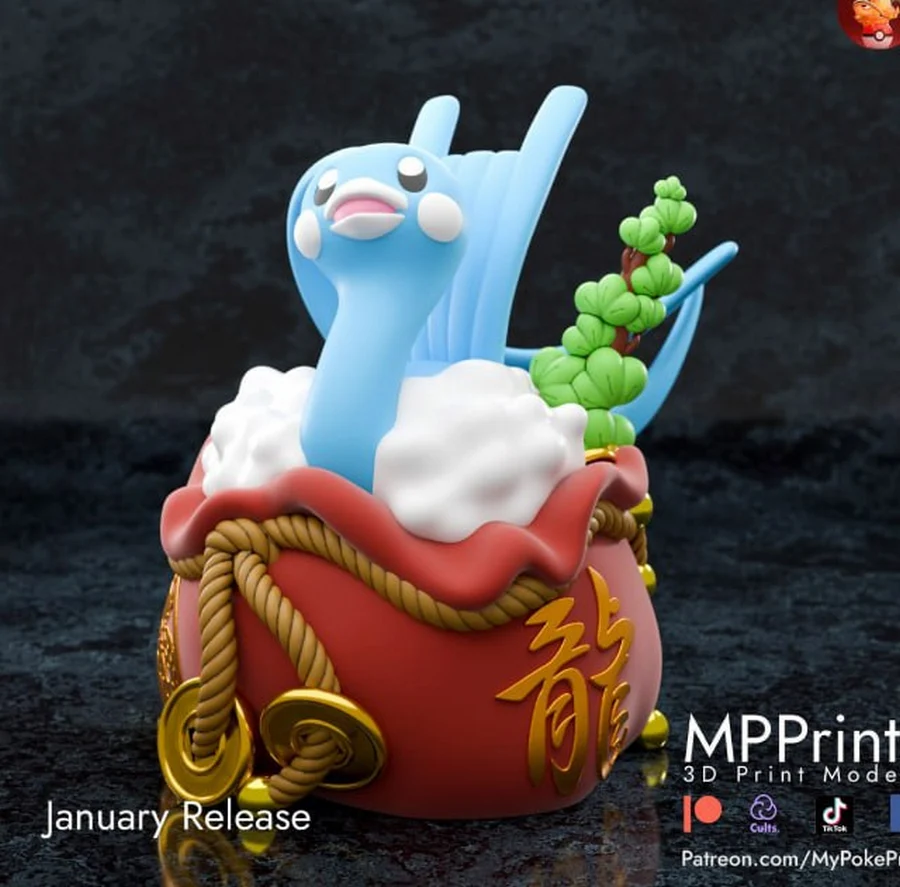 Deino - Pokémon 3D printable STL model