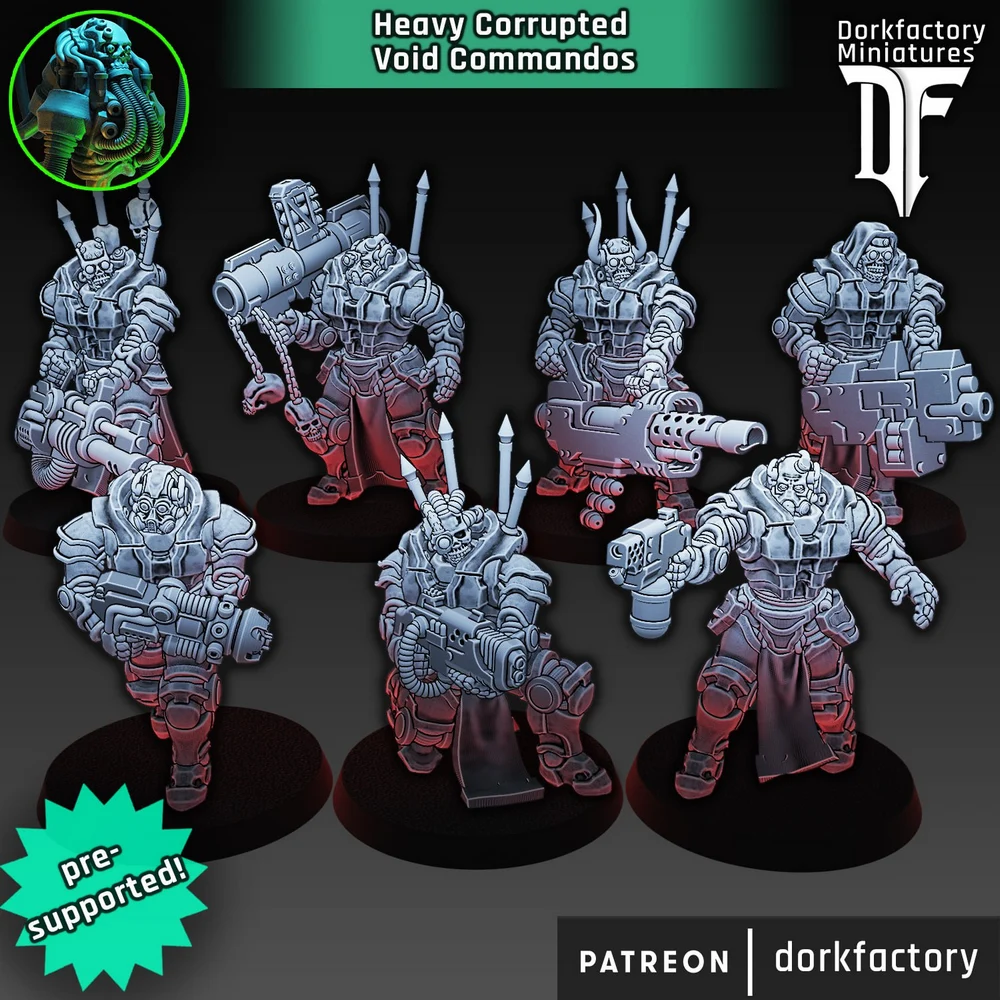 Void Commandos (Warhammer) STL model for 3D printing