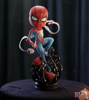 Pocket Player Spider-Man – Marvel 3D printable STL model