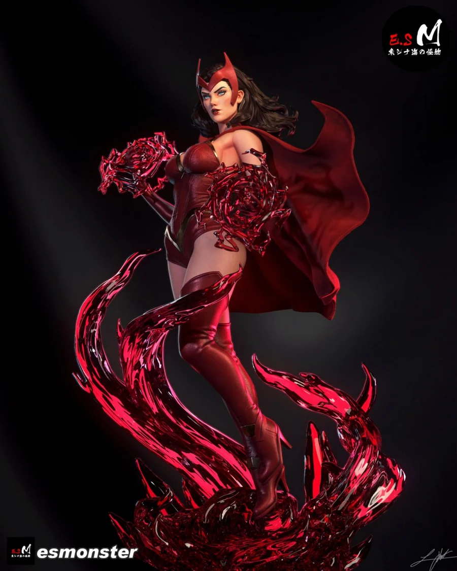 Scarlet Witch – Marvel 3D printable STL model