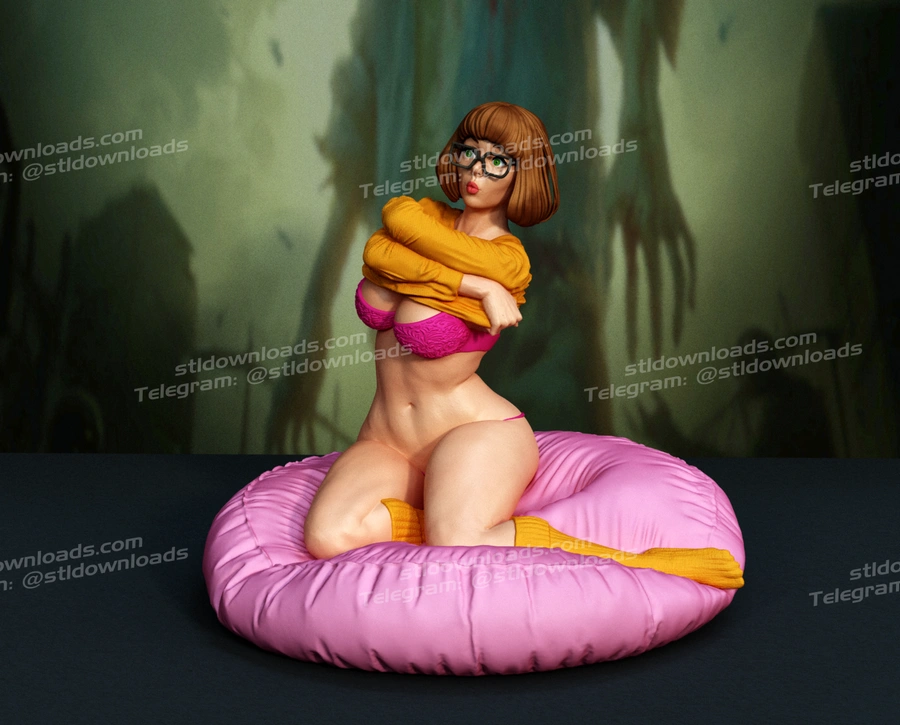 Velma Mystery Girl – Scooby-Doo 3D printable STL model