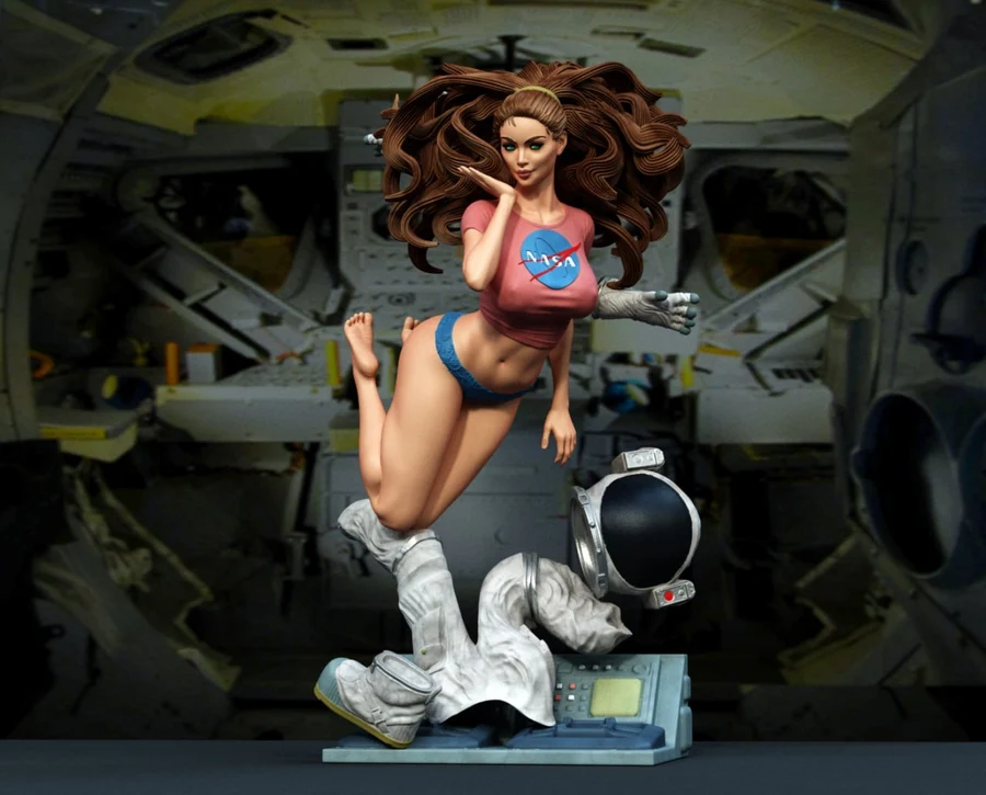 Astronaut STL render Astronaut 3D printable STL model