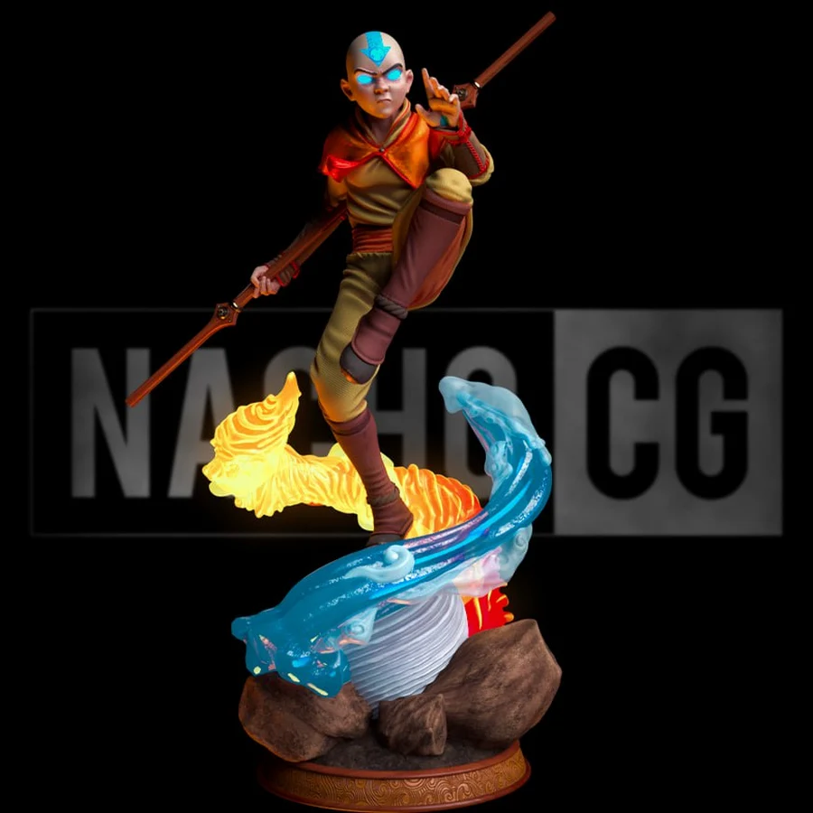 Aang - Avatar: The Last Airbender 3D printable STL model