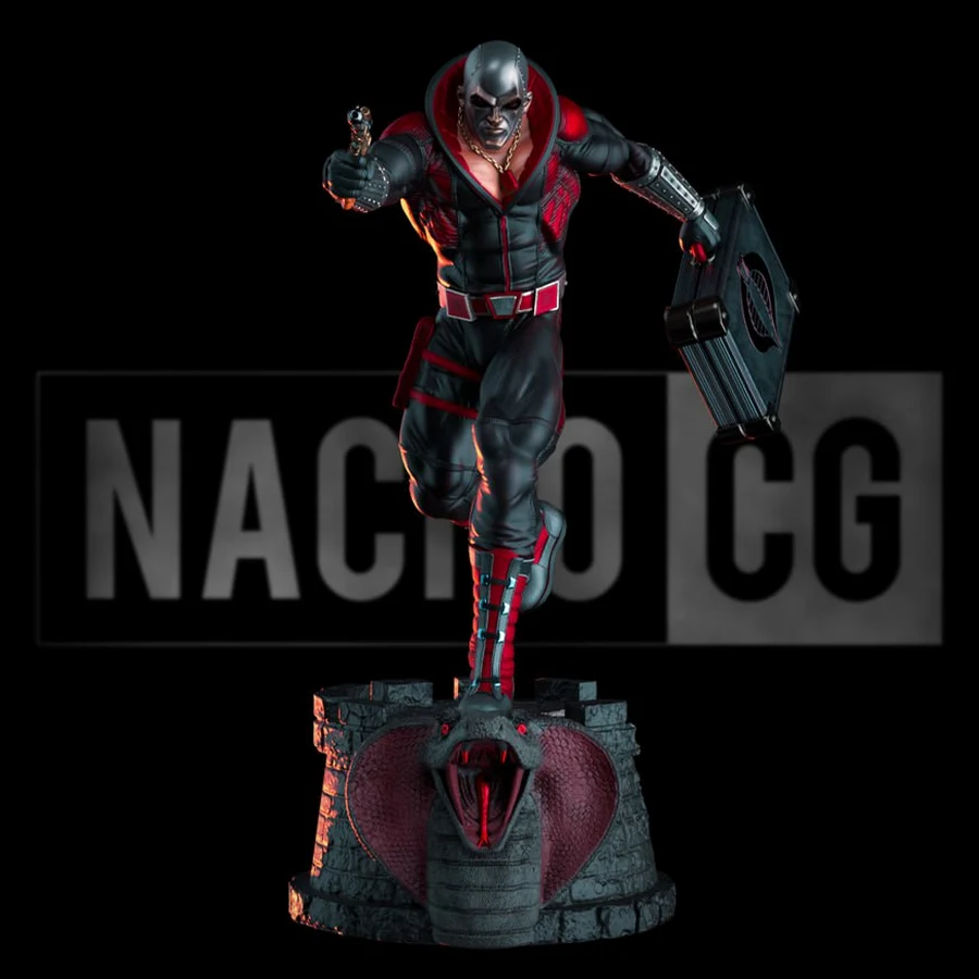 Destro Statue – GI Joe 3D printable STL model