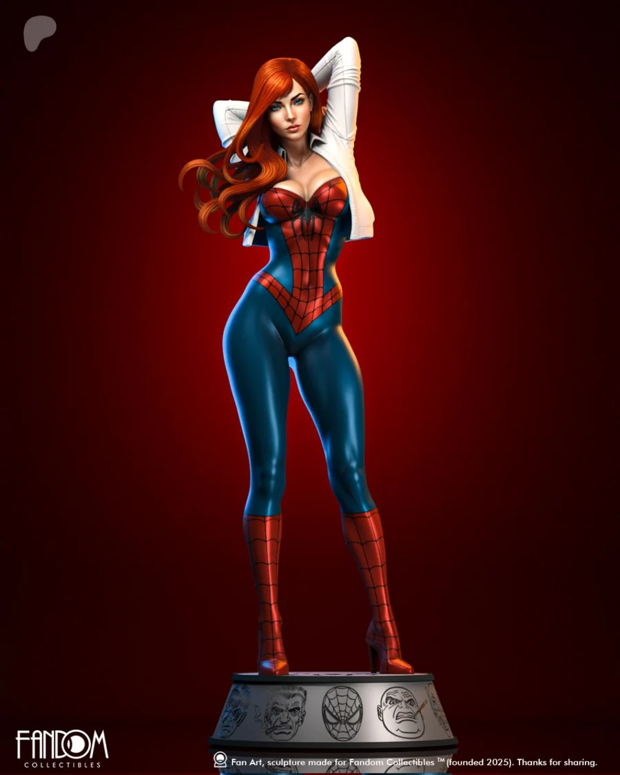 Mary Jane Watson – Marvel 3D printable STL model