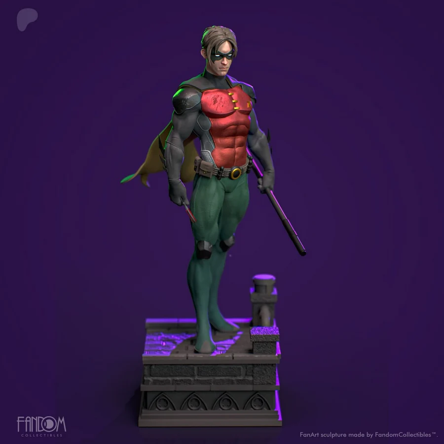 Tim Drake Robin – DC Comics 3D printable STL model