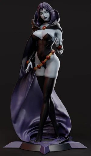 Raven – DC Comics 3D printable STL model