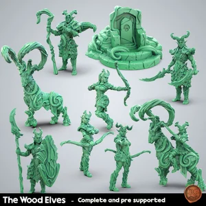 Forest Elementals 3D printable STL model