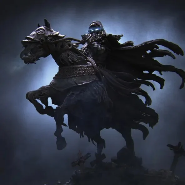 Four Horseman Death 3D printable STL model